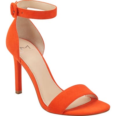 Marc Fisher Ltd Kora Ankle Strap Sandal- Orange