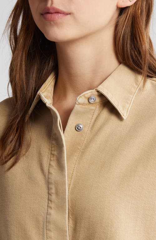 Rag & Bone Beige Ultra Featherweight Beatrice Shirt In Beige