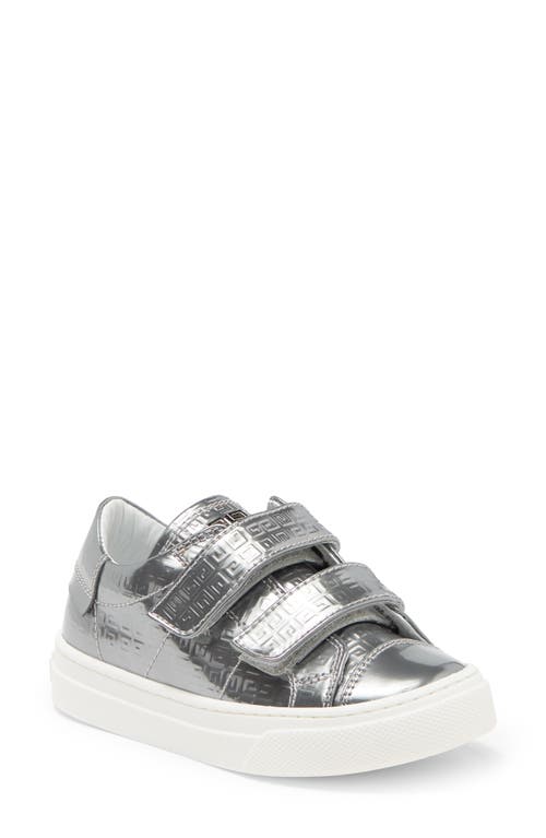GIVENCHY KIDS Metallic Sneaker in Light Grey