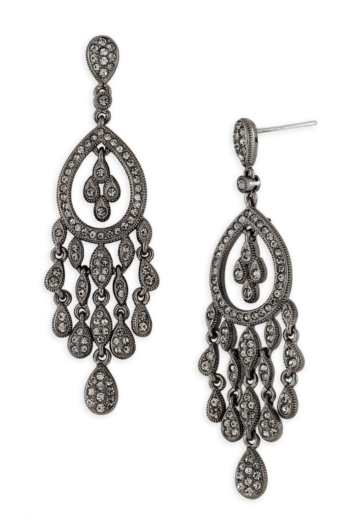 Nadri Crystal Teardrop Chandelier Earrings Nordstrom
