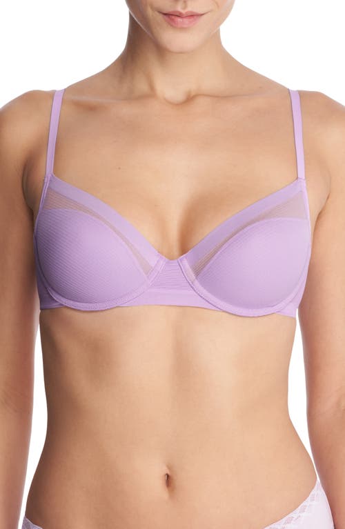 Natori Scope Balconette Underwire Contour Bra In Lavender Sky