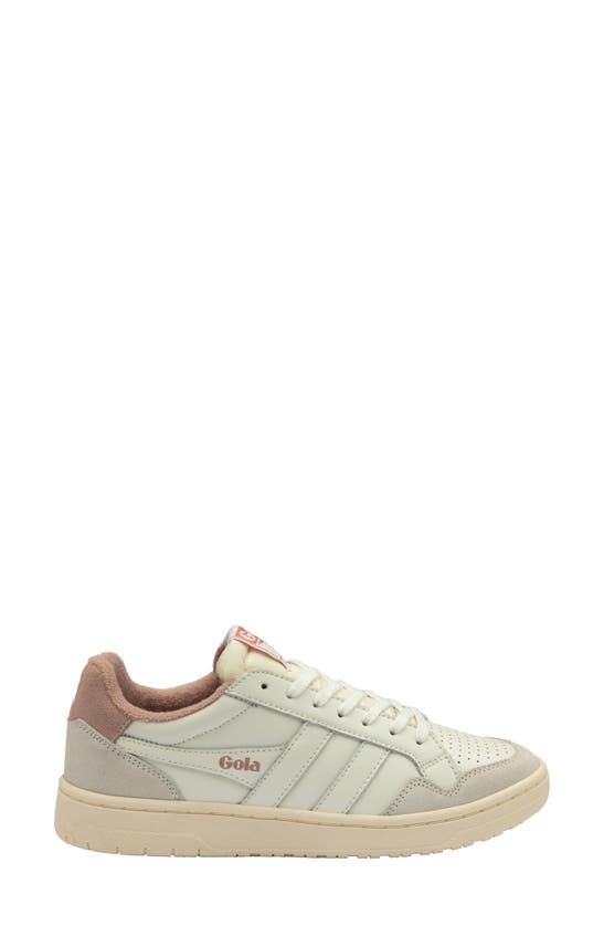 Shop Gola Eagle Sneaker In Off White/ Peony