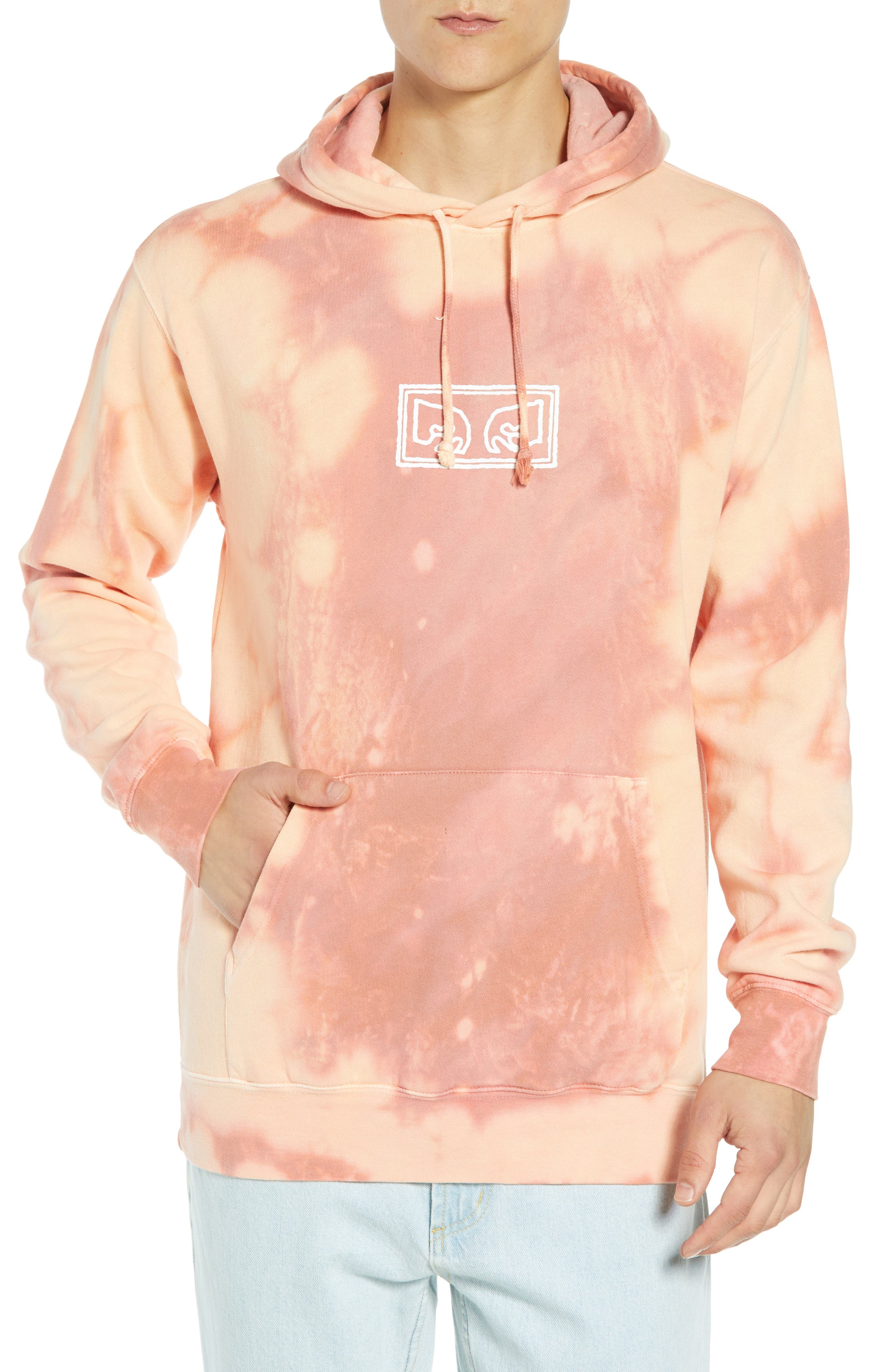 bleached obey hoodie