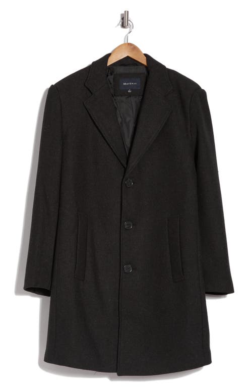 Braveman Tailored Wool Blend Jacket In Charcoal