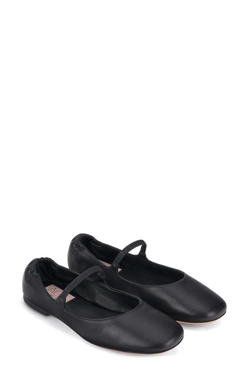Agl Attilio Giusti Leombruni Women's Iris Square Toe Ballet Flats In Nero