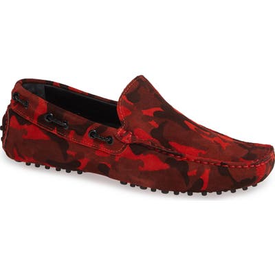 Jared Lang Venice Driving Shoe, Red
