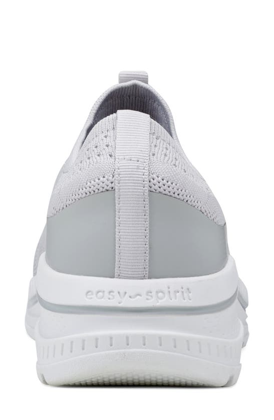 Shop Easy Spirit Parks 2 Knit Sneaker In Grey