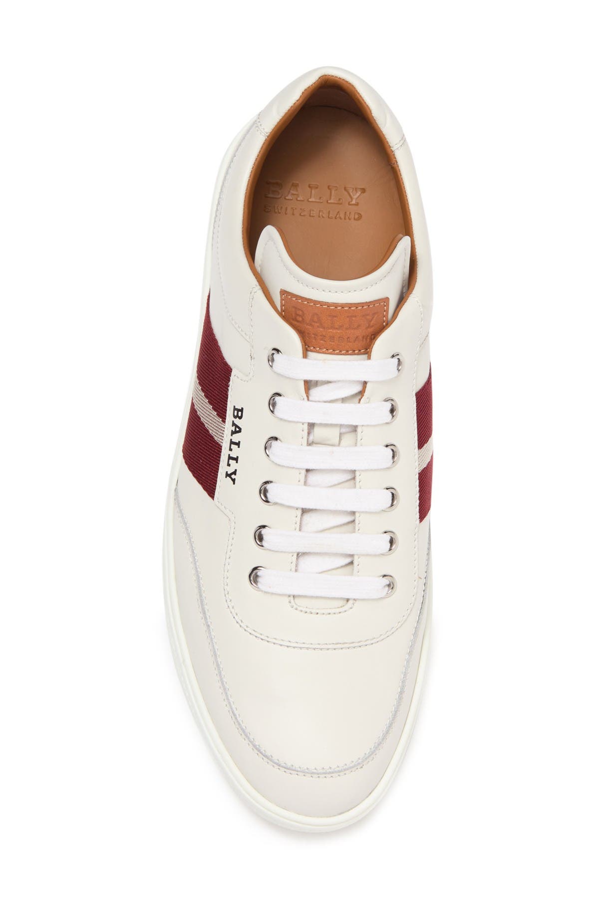 bally oriano leather sneakers