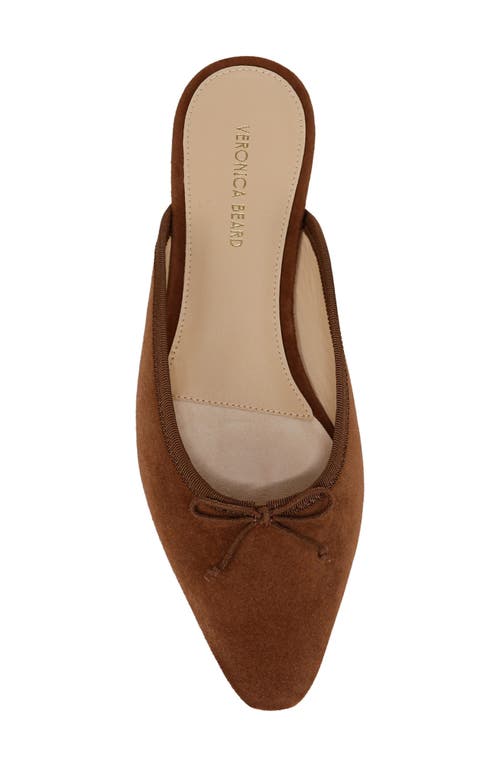 Shop Veronica Beard Catherine Ballet Mule In Cedar