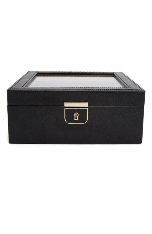 Wolf Palermo 6-piece Watch Box In Black