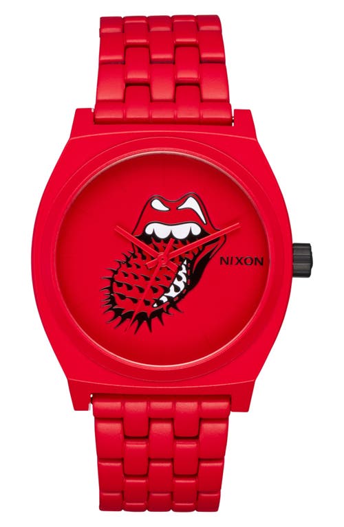 Nixon x Rolling Stones The Time Teller Bracelet Watch
