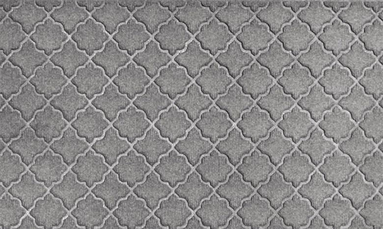 Shop Bungalow Flooring Waterhog Cordova Floor Mat In Medium Gray