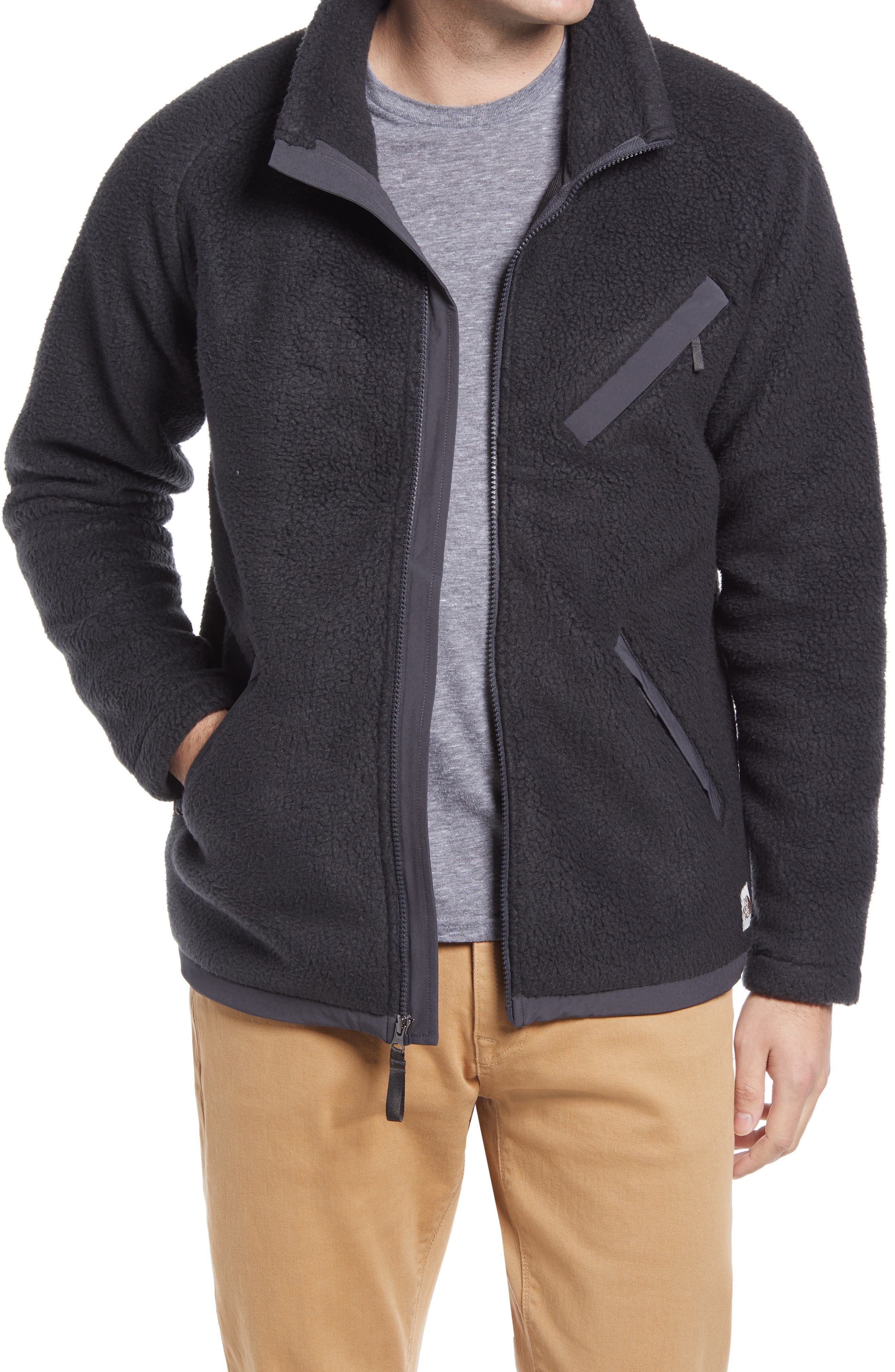 Men's fine z pocket fleece sale