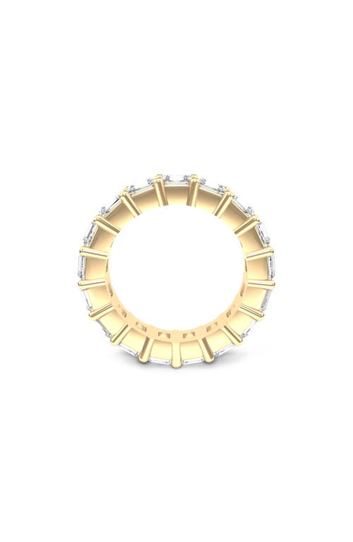 Shop Hautecarat Lab Created Diamond Eternity Ring In Yellow Gold