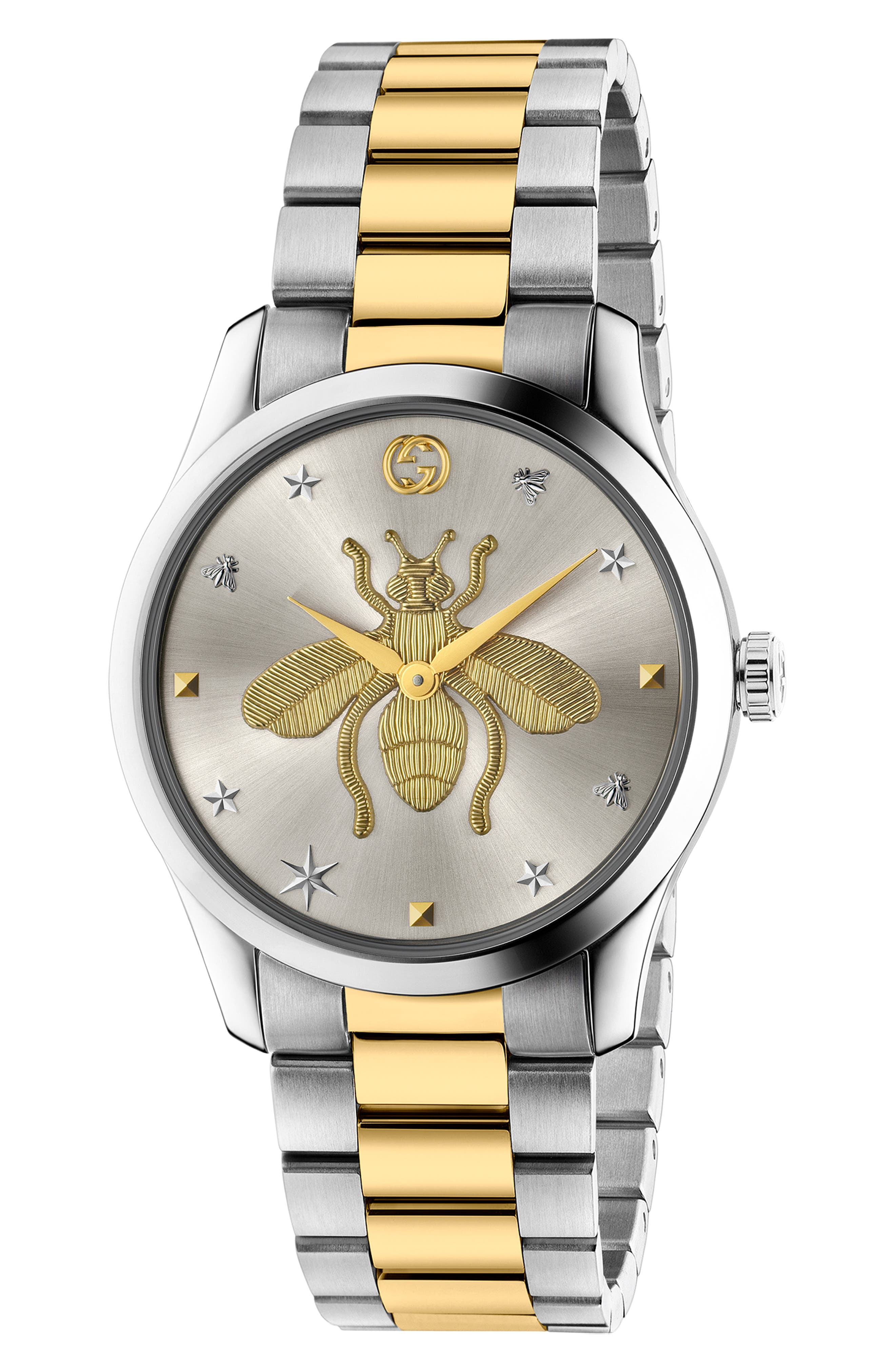 Gucci G-Timeless Bee Bracelet Watch 