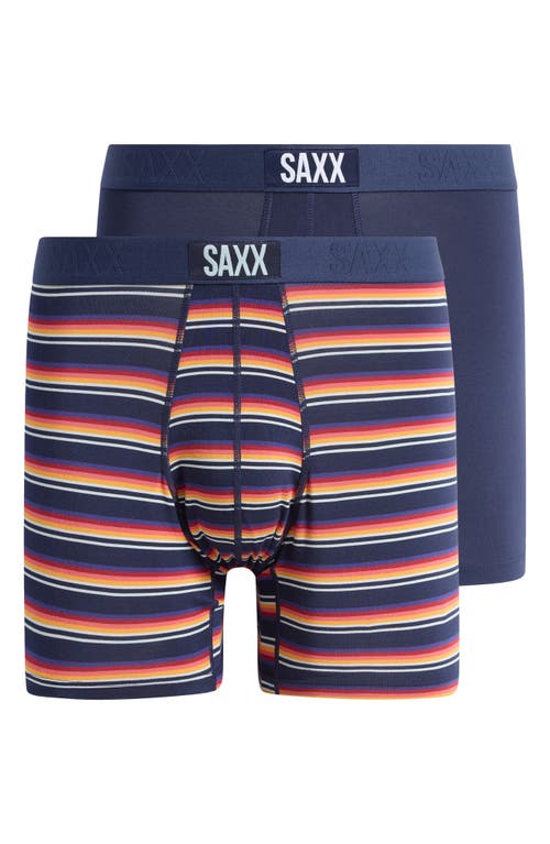 SAXX SAXX ASSORTED 2-PACK VIBE SUPER SOFT BOXER BRIEFS 