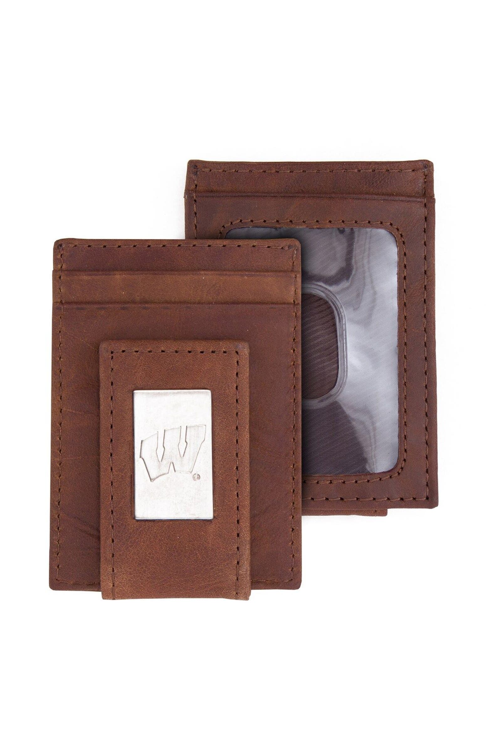 EAGLES WINGS Wisconsin Badgers Front Pocket Wallet | Nordstrom
