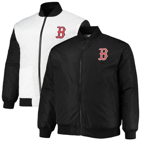 Navy Full-Zip Boston Red Sox MA-1 Bomber Jacket