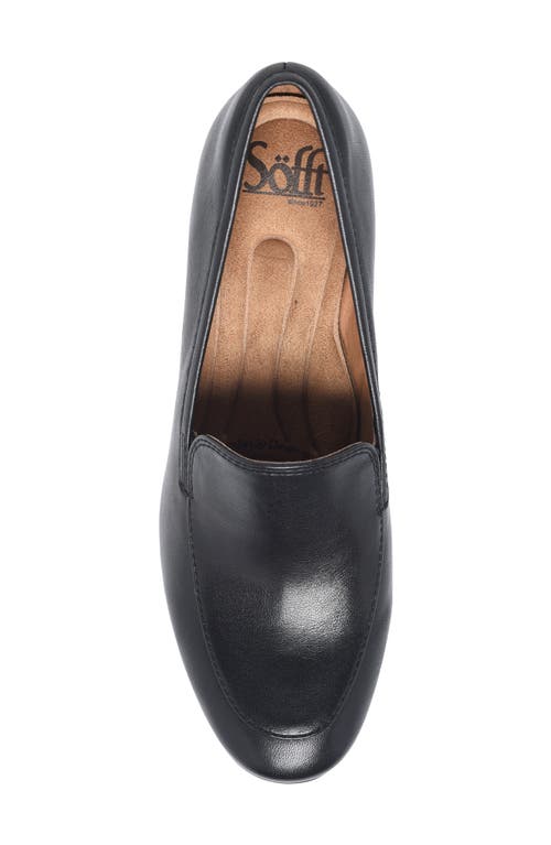 Söfft Lucinda Water Resistant Loafer Pump In Black