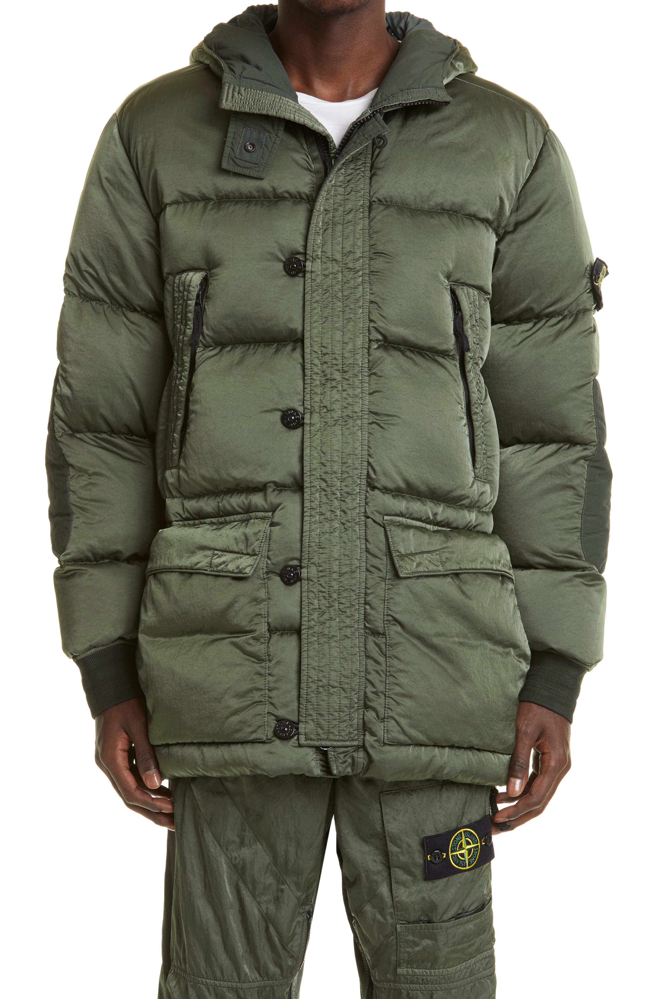 Stone Island Men's Reversible Down Jacket