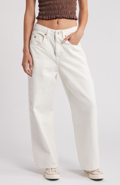 Bdg Urban Outfitters Jaya Wide Leg Jeans In White