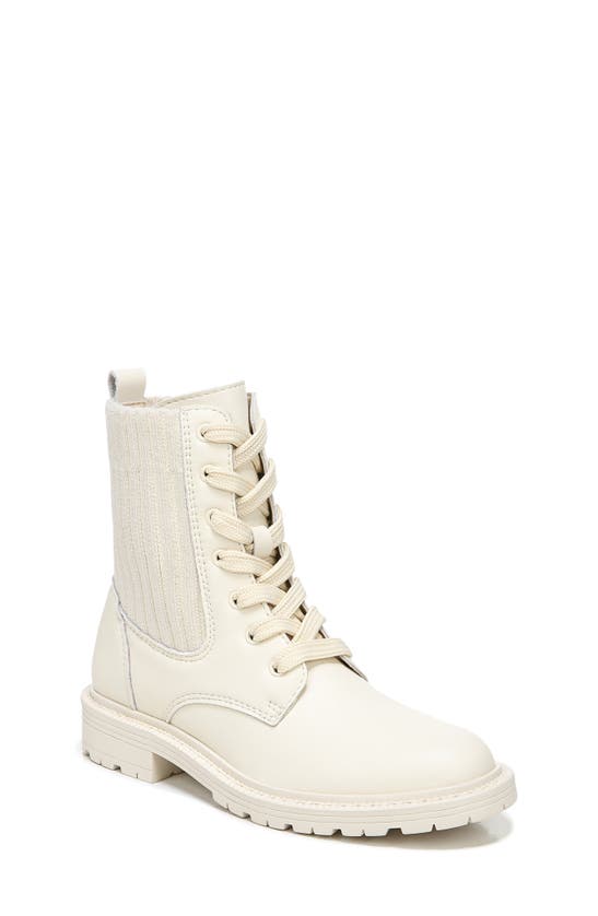 Sam Edelman Little Girl's & Girl's Lydell Combat Boots In Modern Ivory