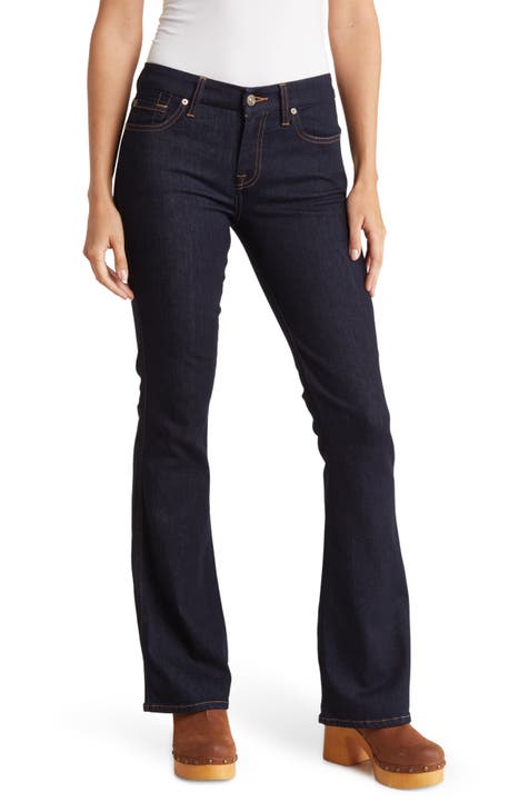 Seven Tailorless Flared Leg Jeans |