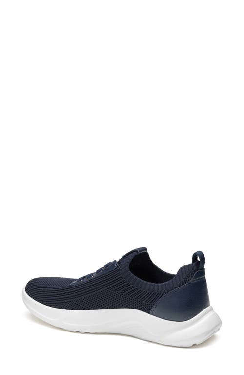 Johnston & Murphy Escape Knit Sneaker In Navy Knit