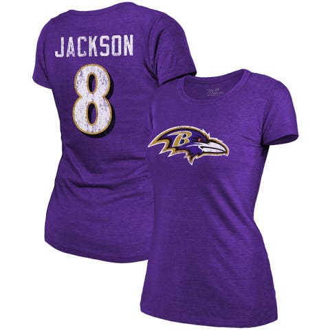 Anthony Brown Baltimore Ravens Youth Purple Name & Number Logo T-Shirt 