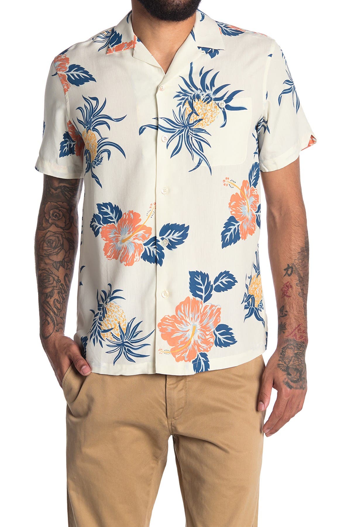 pineapple short sleeve shirt