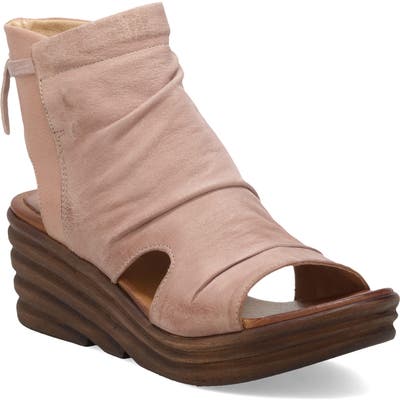 Miz Mooz Anna Slouch Wedge Bootie, White