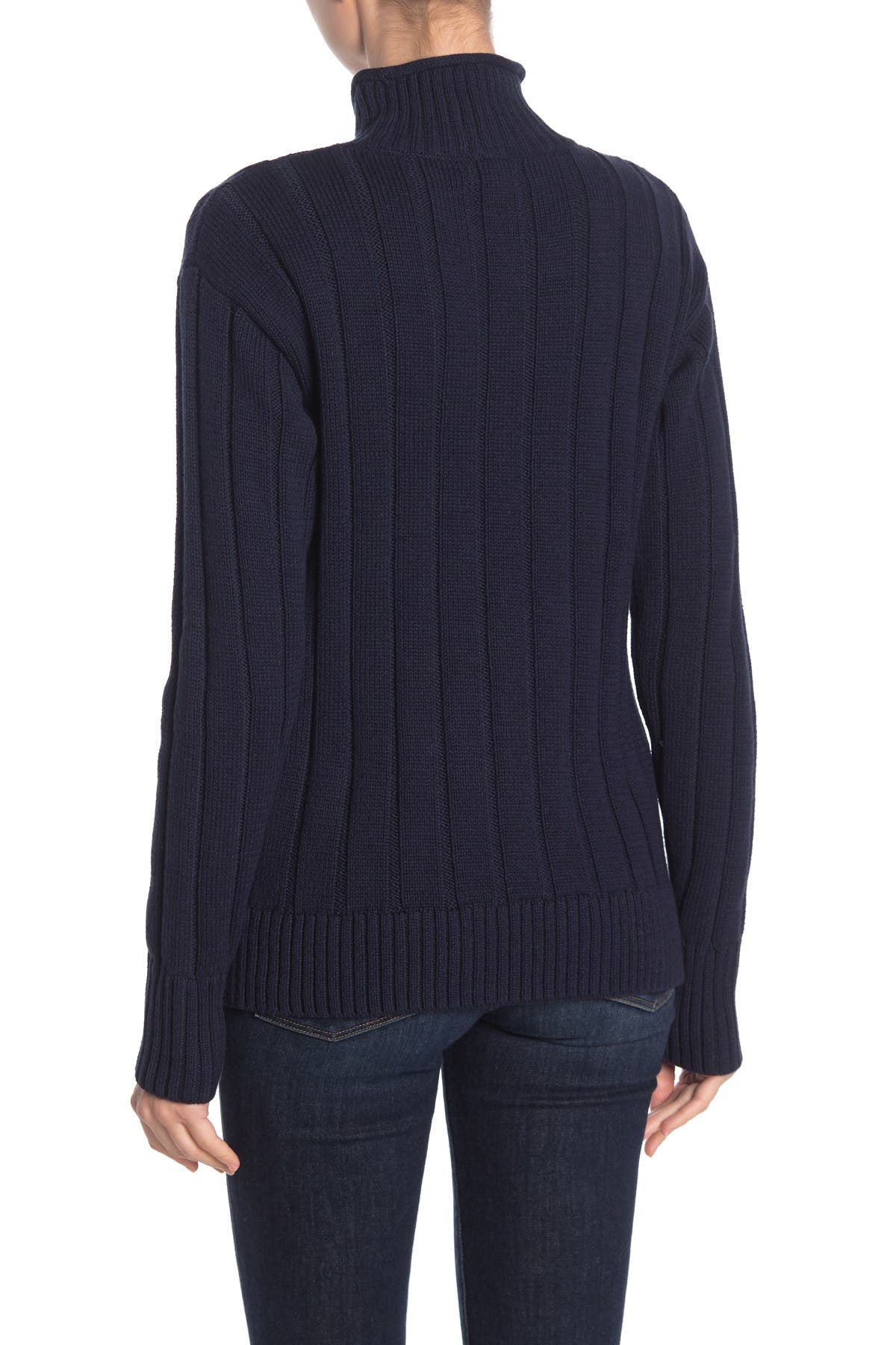 J. Crew | Mock Neck Cable Knit Sweater | Nordstrom Rack