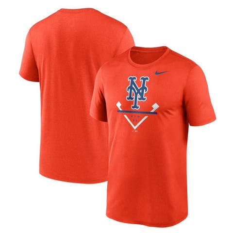 MLB Men's Big & Tall Majestic Retro Jersey - Orange - Short Sleeve T-shirts
