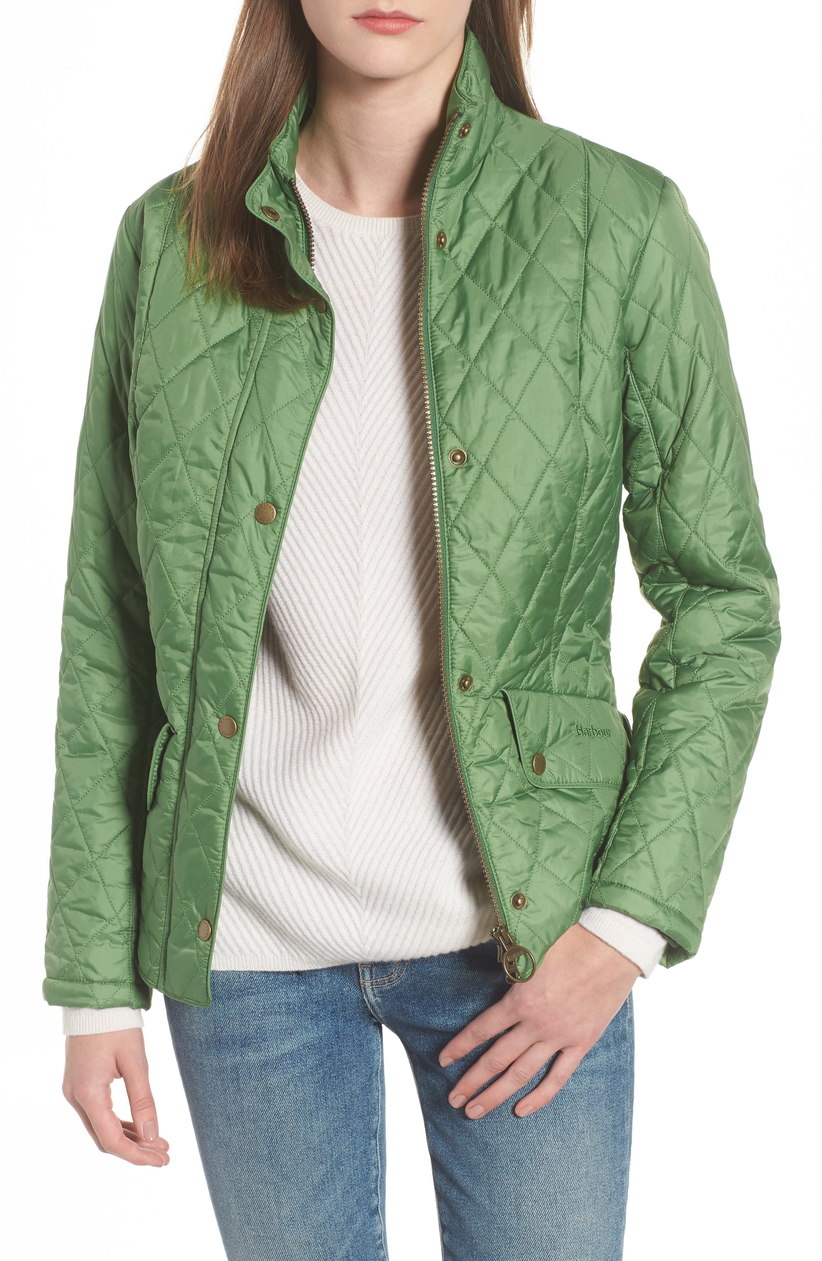 Barbour Cavalry Flyweight Quilt Jacket, US / 10 UK - Green