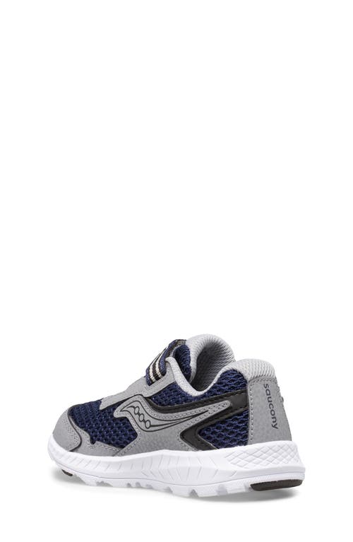 Saucony Ride 10 Jr. Sneaker In Navy/grey