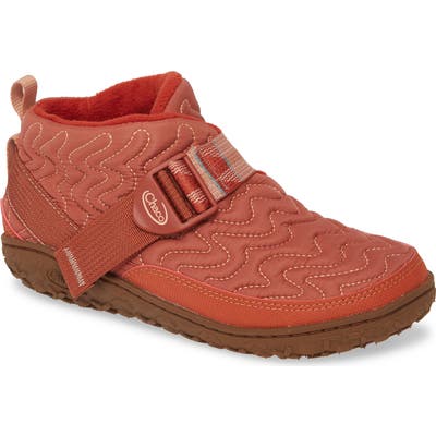 Chaco Ramble Quilted Sneaker, Coral