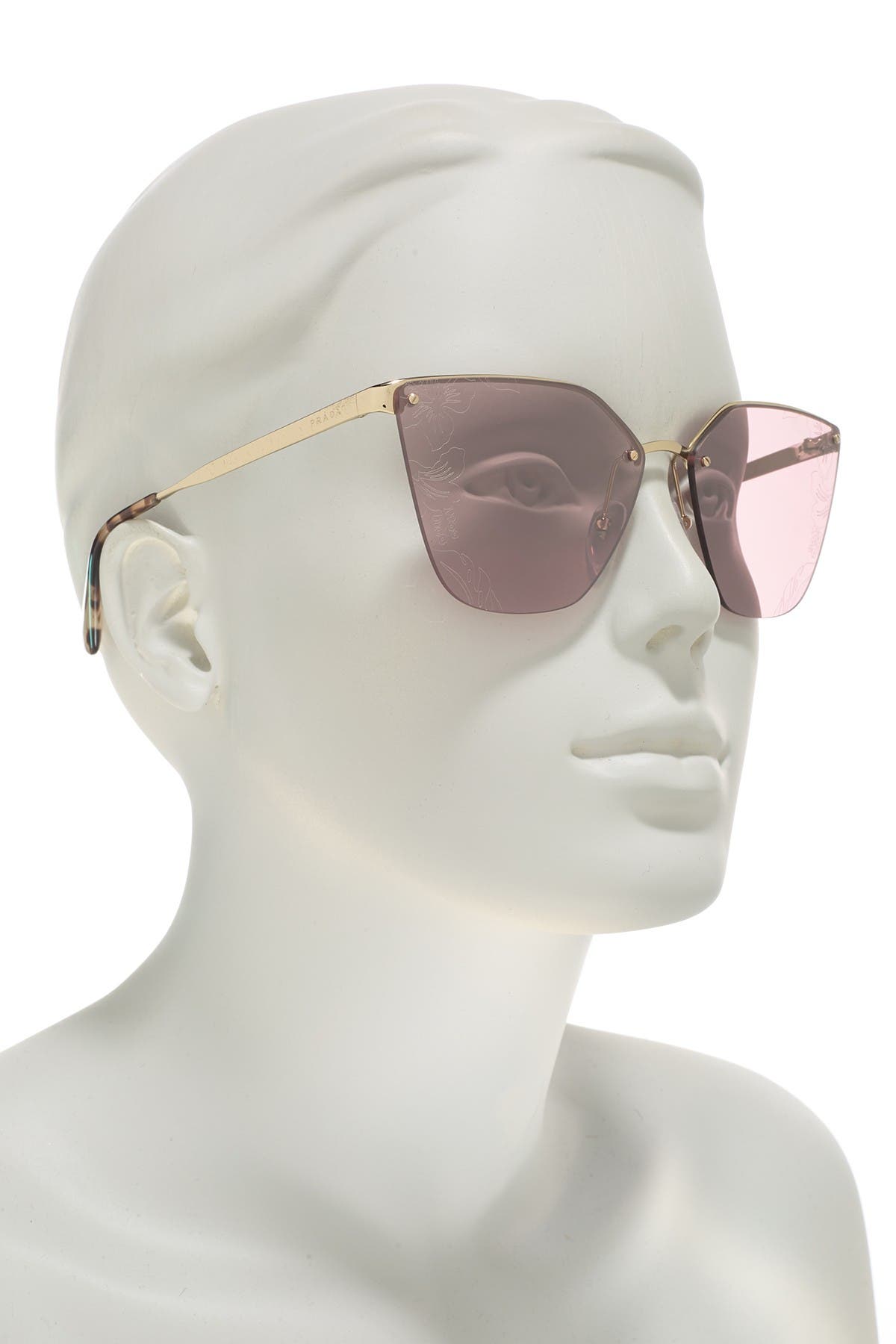 Prada 63mm cat eye sunglasses Clearance