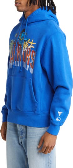Hypland NBA Golden State Warriors Varsity Jacket (Blue) XLarge