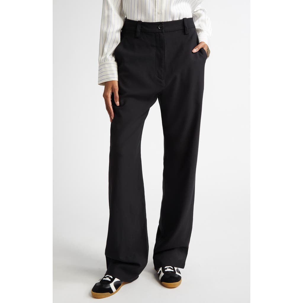 Proenza Schouler Woman Pants Black Size 6 Virgin Wool In Black