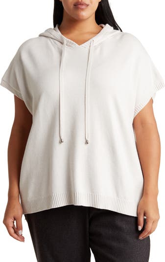 Tahari top hooded sweater