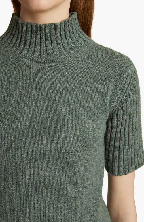 KHAITE KHAITE TALVI CASHMERE MOCK NECK SWEATER 