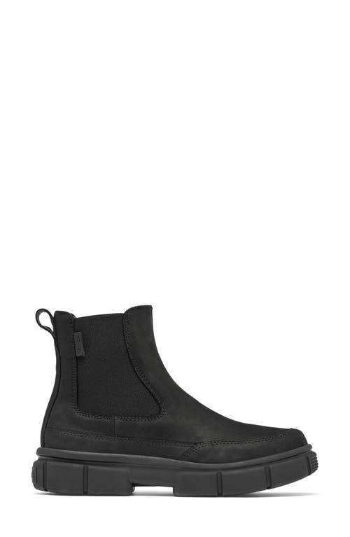 Sorel Explorer Chelsea Boot In Black/ Black