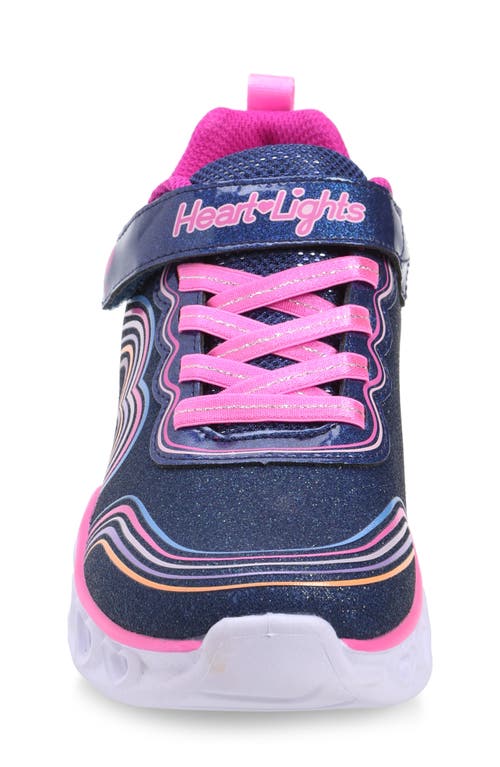 SKECHERS SKECHERS KIDS' HEART LIGHTS LIGHT-UP SNEAKER 