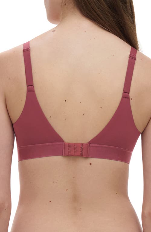 Shop Chantelle Lingerie Norah Supportive Wireless Bra In Sepia