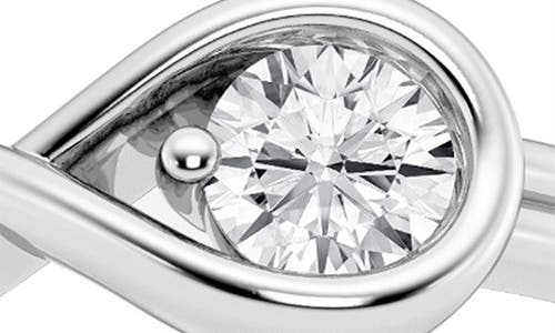 Badgley Mischka Collection 14k White Gold Lab Grown Round Diamond Solitaire Ring In 0.5 Ctw White Gold