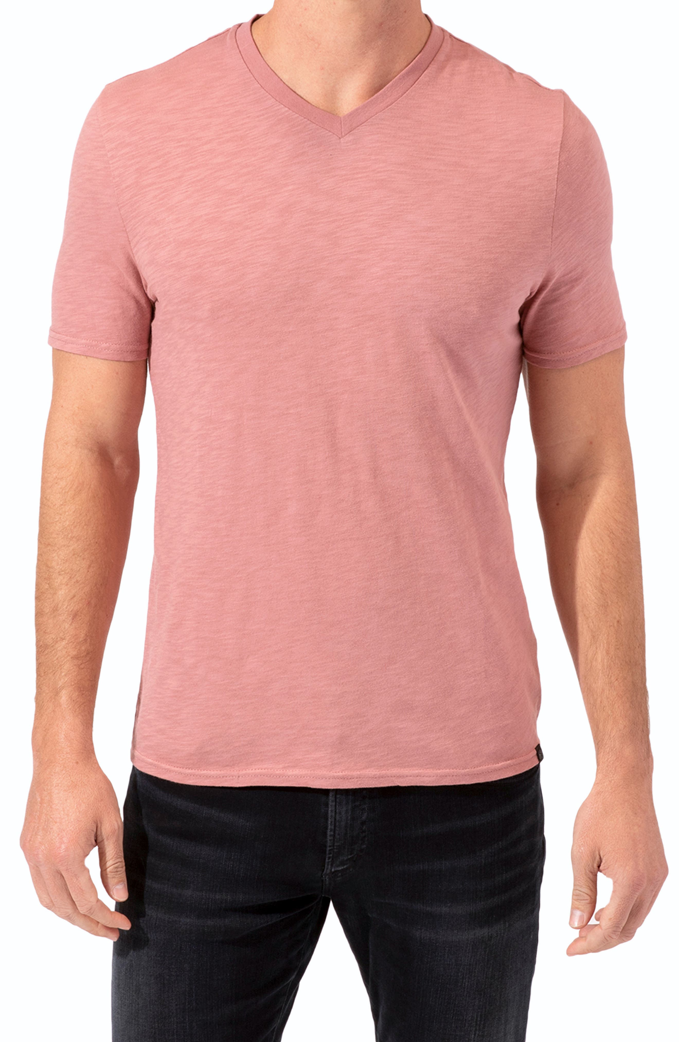 Men's Pink V-Neck Shirts | Nordstrom