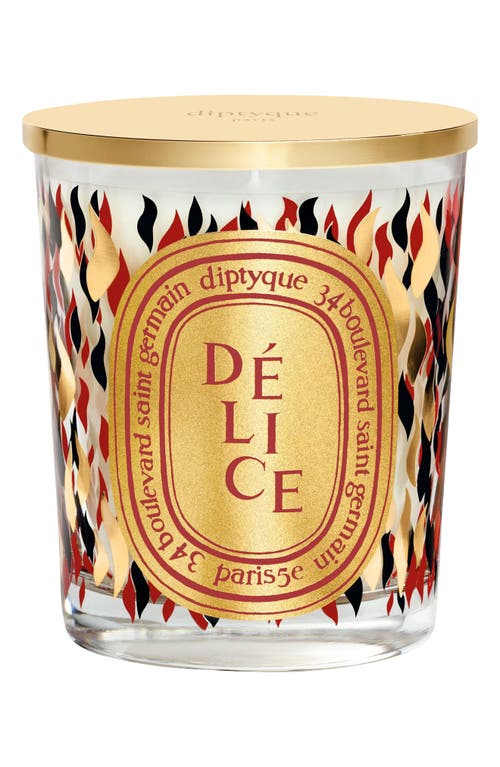Diptyque Delice (Delicious) Scented Candle in Le Delice at Nordstrom, Size 6.7 Oz