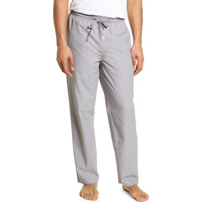 Nordstrom Shop Chambray Pajama Pants, Grey
