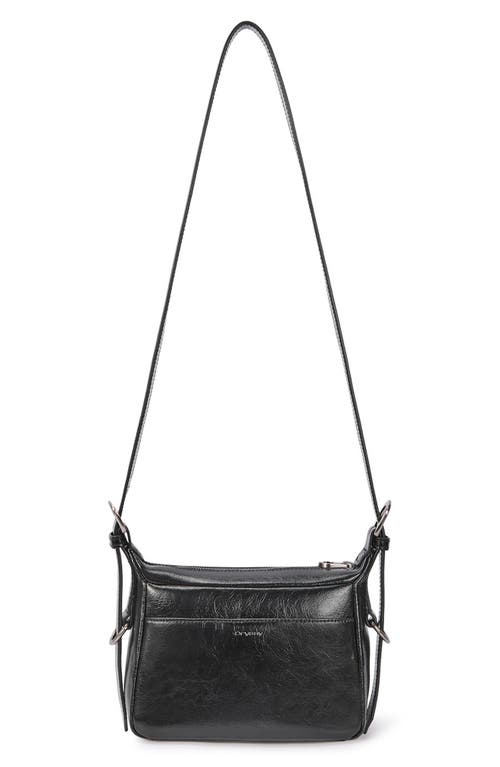 ORYANY ORYANY MOTO LEATHER CROSSBODY BAG 