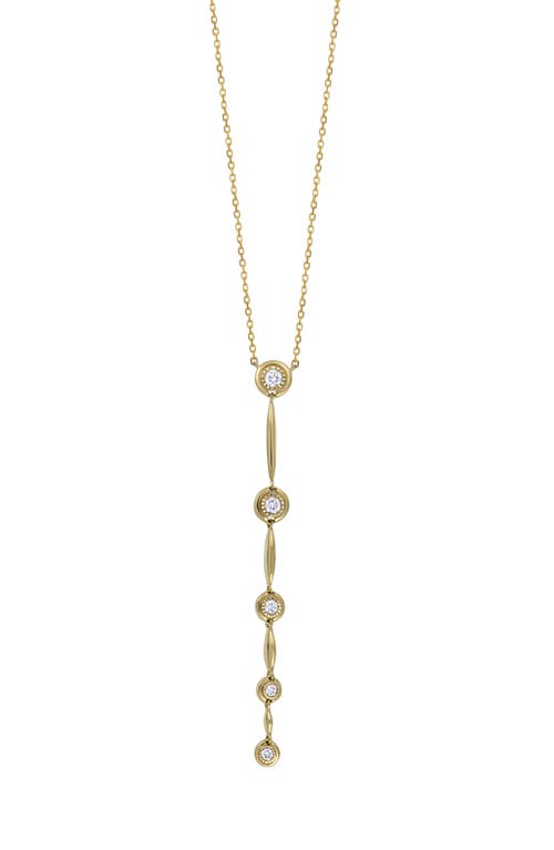 Bony Levy Aviva Diamond Y-necklace In 18k Yellow Gold
